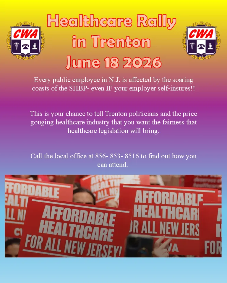 2026 Trenton Healthcare Rally Flyer