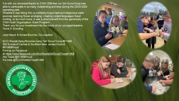 2023 CWA Local 1085 Youth Organization Grant Winner Proof of Life